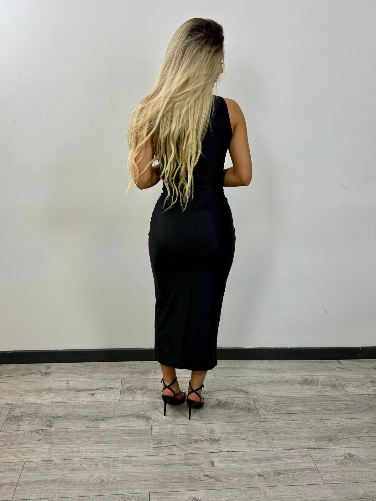 Rochie de ocazie neagra eleganta